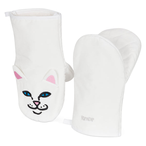 ripndip Nermie Oven Mittens (White)