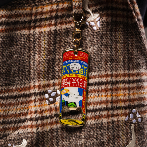 Ripndip Nerms Cans Bottle Opener Key Chain (Multi)