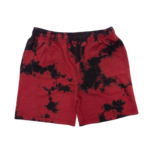 Ripndip Nermzilla Sweatshorts (Black/Red Dye)