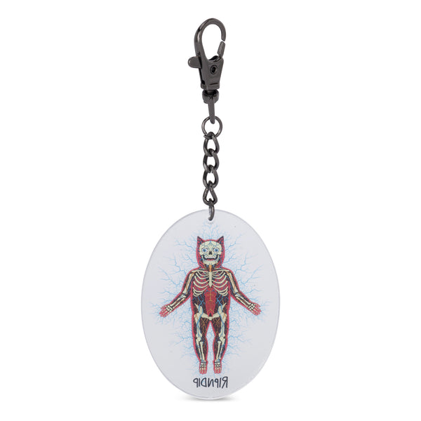 Ripndip Nervous System Keychain (Clear)