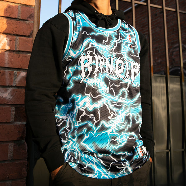 Ripndip Nikola Basketball Jersey (Black/Blue)