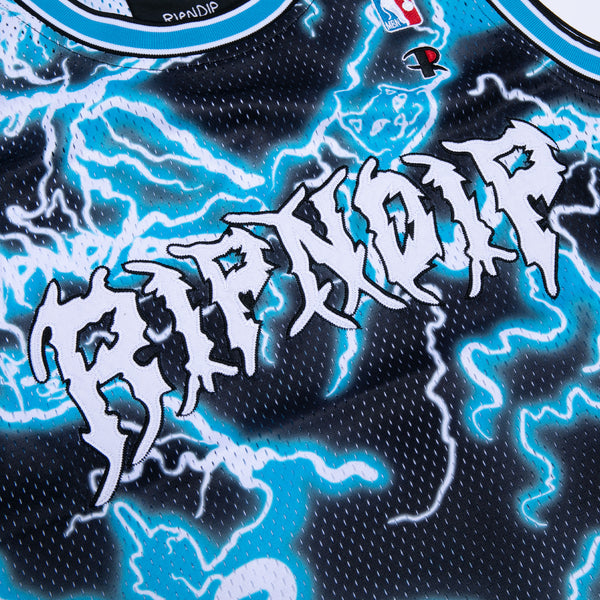 Ripndip Nikola Basketball Jersey (Black/Blue)