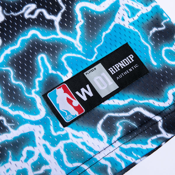 Ripndip Nikola Basketball Jersey (Black/Blue)