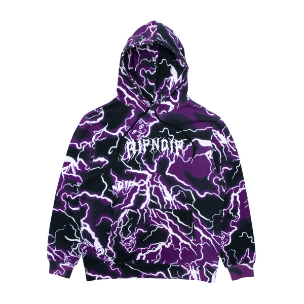 ripndip Nikola Hoodie (Black / Purple)