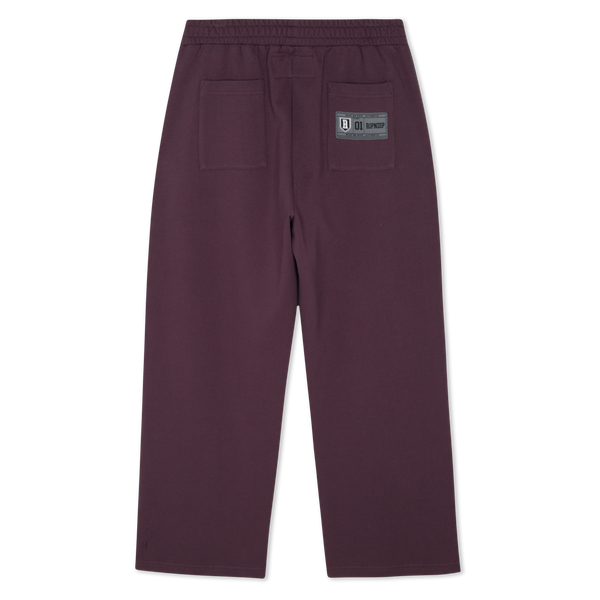 Ripndip No Days Off Straight Leg Sweatpants (Plum)