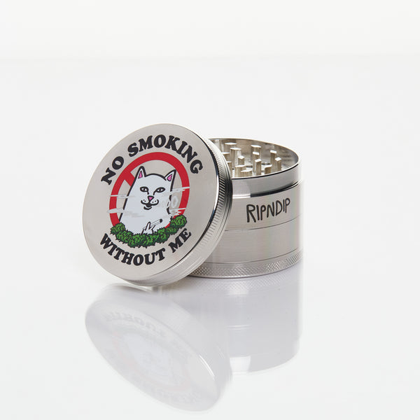 Ripndip No Smoking Grinder (Silver)