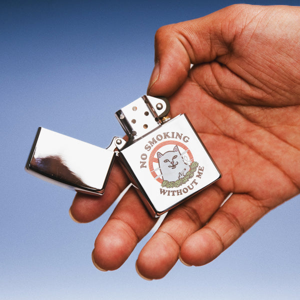 Ripndip No Smoking Lighter (Silver)