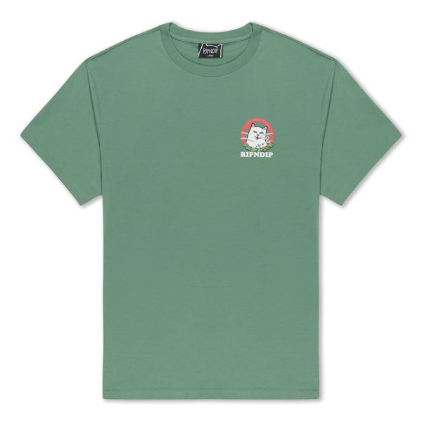 ripndip No Smoking Tee (Light Olive)