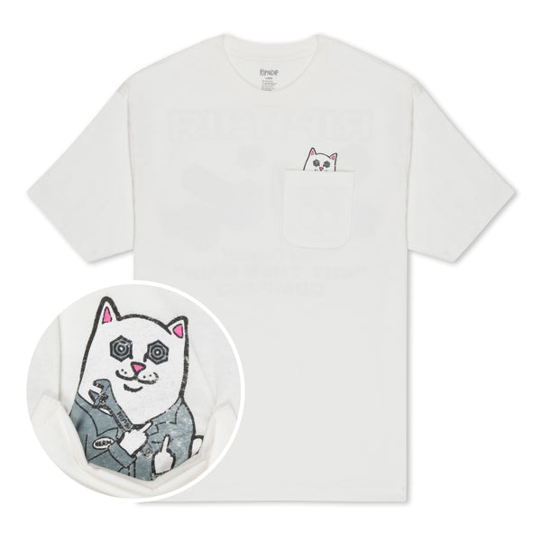 Ripndip Nut Then Bolt Pocket Tee (Bone)