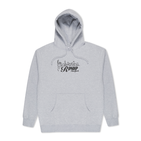 ripndip NYC Skyline Hoodie (Ash Heather)