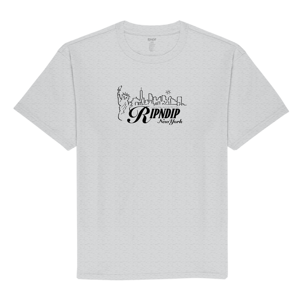 ripndip NYC Skyline Tee (Ash Heather)