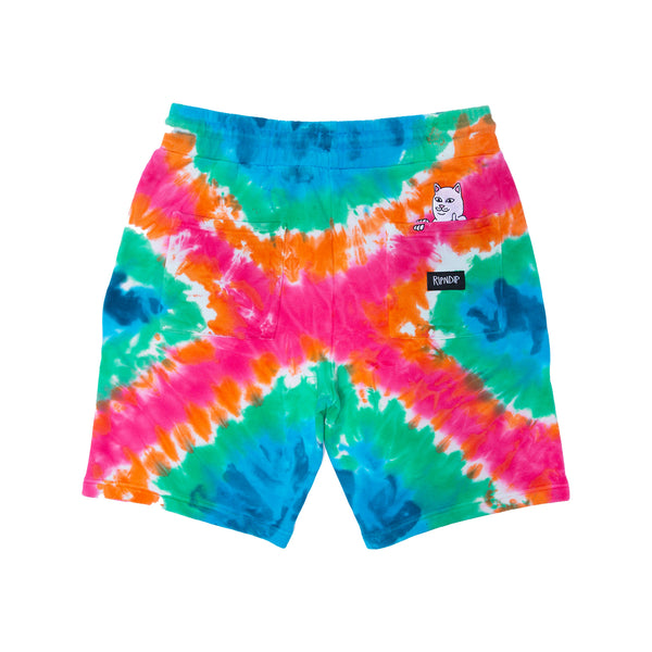 Ripndip OG Prisma Sweatshorts (Rainbow X Dye)