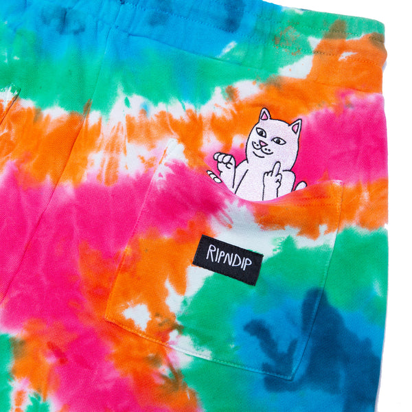 Ripndip OG Prisma Sweatshorts (Rainbow X Dye)