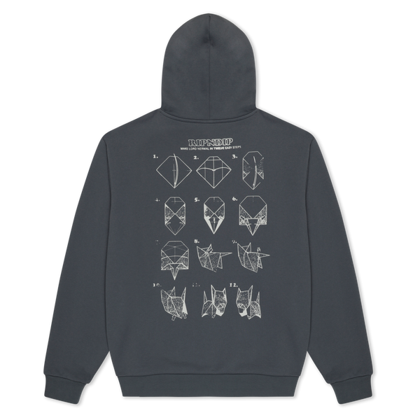 Ripndip Origami Hoodie (Charcoal)