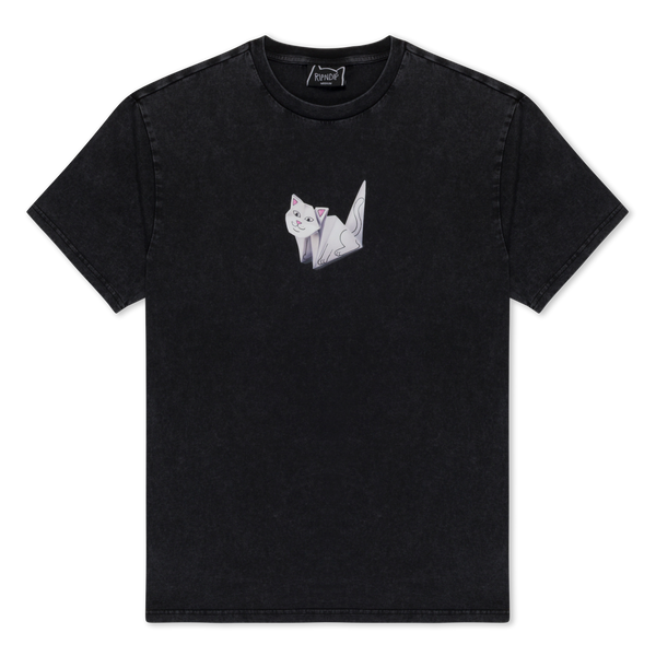 Ripndip Origami Tee (Black Vintage Wash)