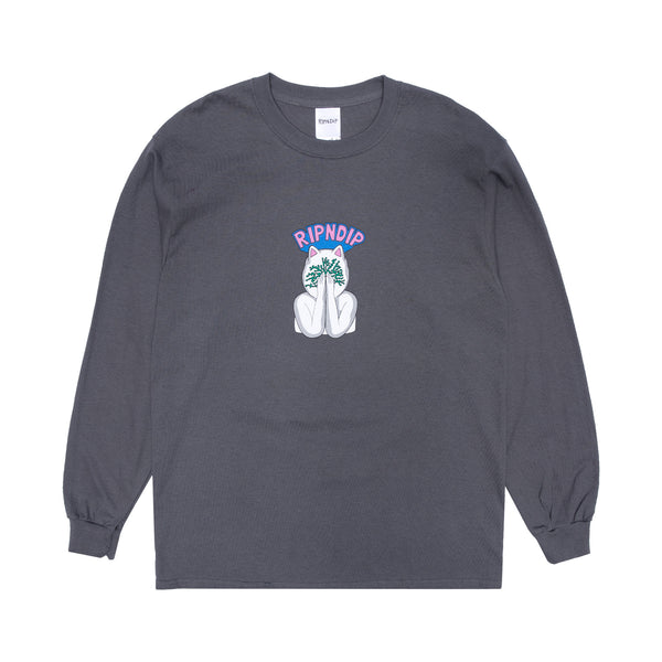Ripndip Overthinking Long Sleeve (Charcoal)