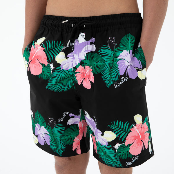Ripndip Pablo Swim Shorts (Black)