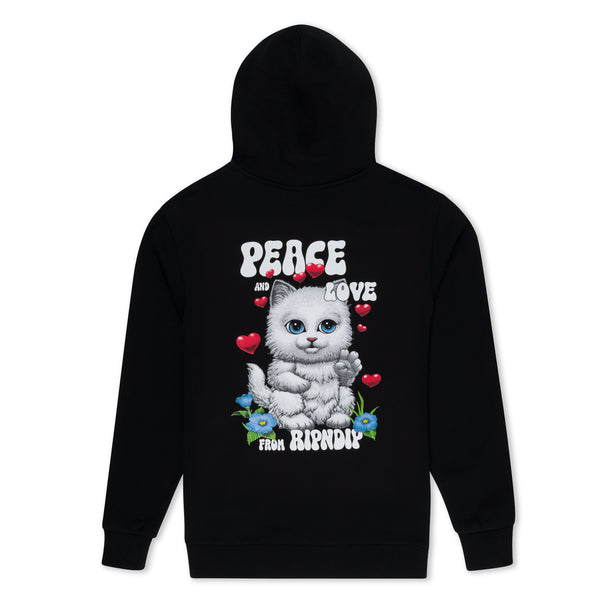 ripndip Peace Love Ripndip Hoodie (Black)