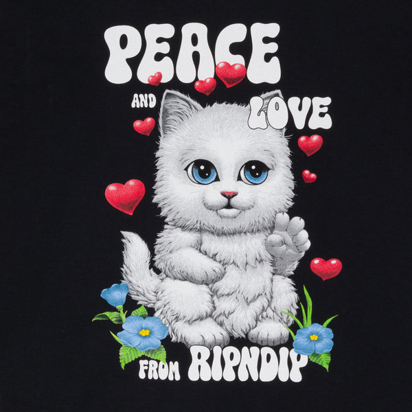 Ripndip Peace Love Ripndip Long Sleeve (Black)