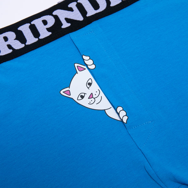 Ripndip Peek A Nermal Boxers (Cobalt Blue)