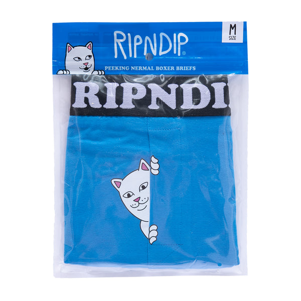 Ripndip Peek A Nermal Boxers (Cobalt Blue)