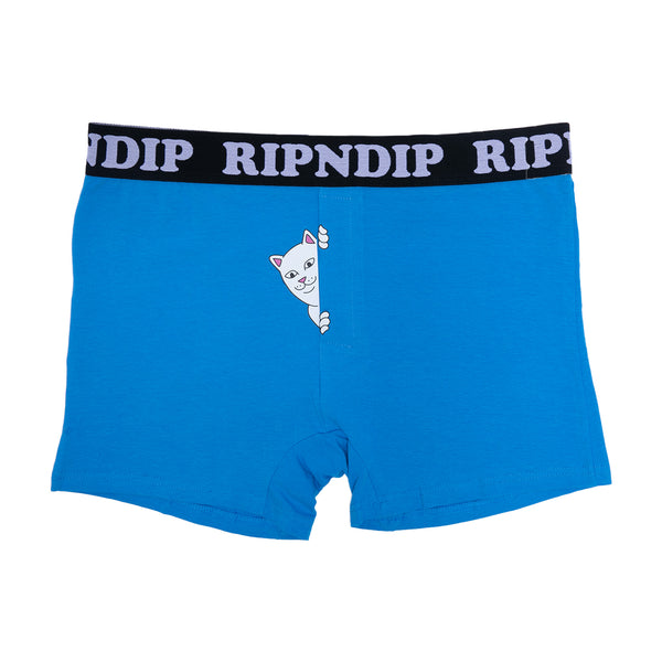 Ripndip Peek A Nermal Boxers (Cobalt Blue)