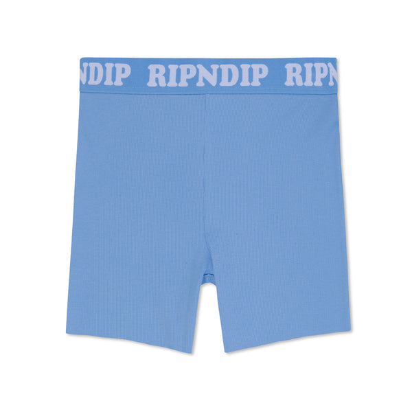 ripndip Peeking Nermal Biker Shorts (Light Blue)