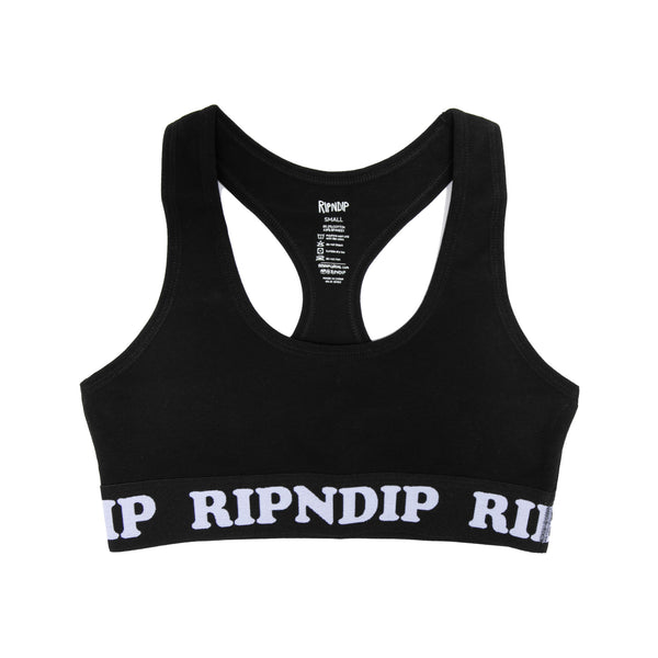 Ripndip Peeking Nermal Sports Bra (Black)