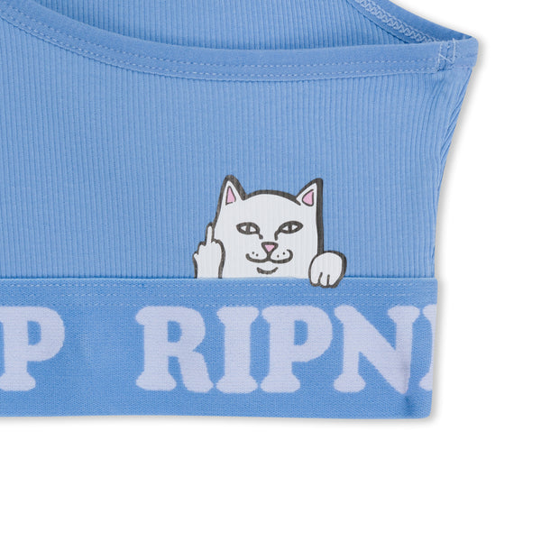 Ripndip Peeking Nermal Sports Bra (Light Blue)
