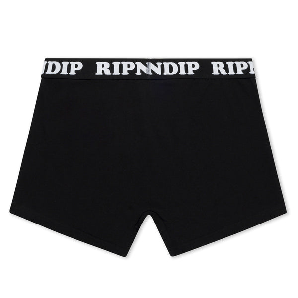 Ripndip Peeking Santa Nerm Boxers (Black)