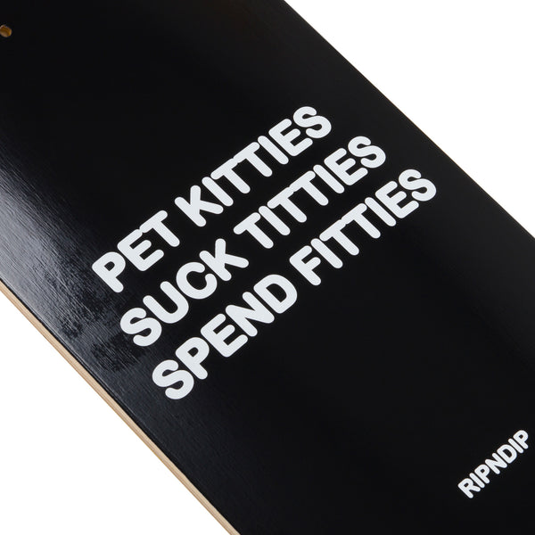 Ripndip Pet Kitties Deck (Black)