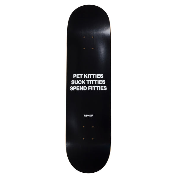 ripndip Pet Kitties Deck (Black)