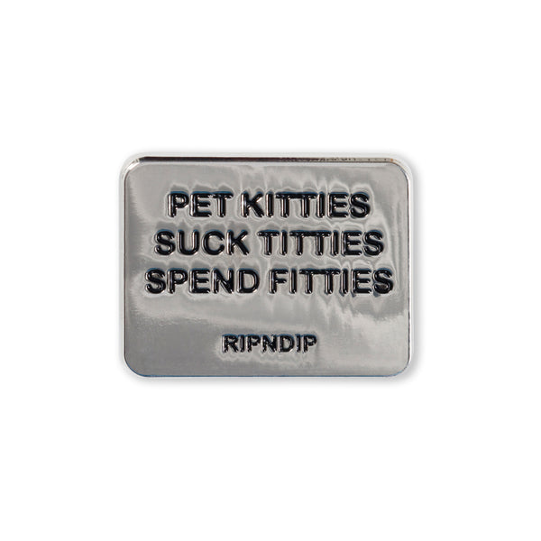 Ripndip Pet Kitties Pin (Multi)
