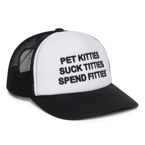 ripndip Pet Kitties Trucker Hat (Black)
