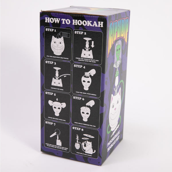 Ripndip Psychedelic Garden Hookah Set (White)