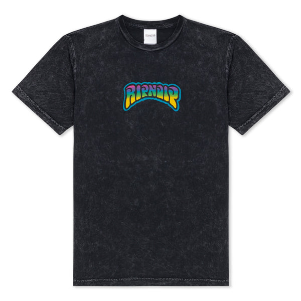 Ripndip Psychedelic Garden Tee (Black Mineral Wash)