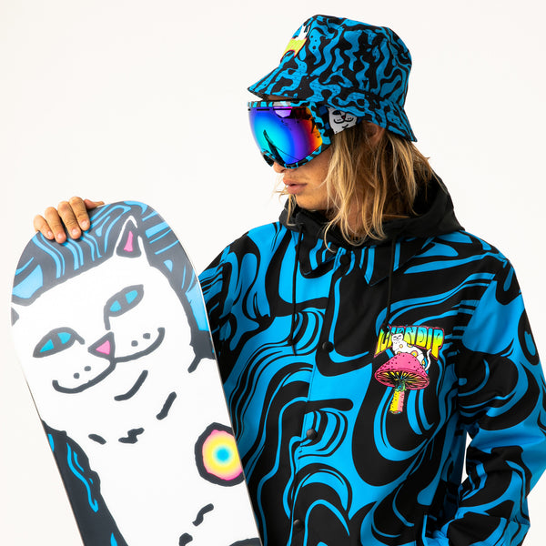 Ripndip Psychedelic Goggles (Black/Blue)