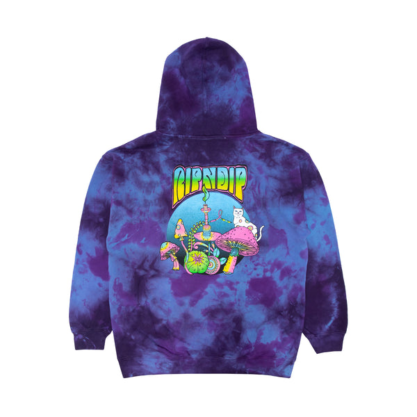 ripndip Psychedelic Hoodie (Blue/Purple Lightning)