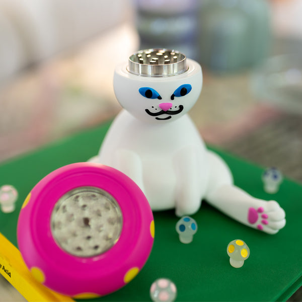 Ripndip Psychedelic Nerm Grinder (White)