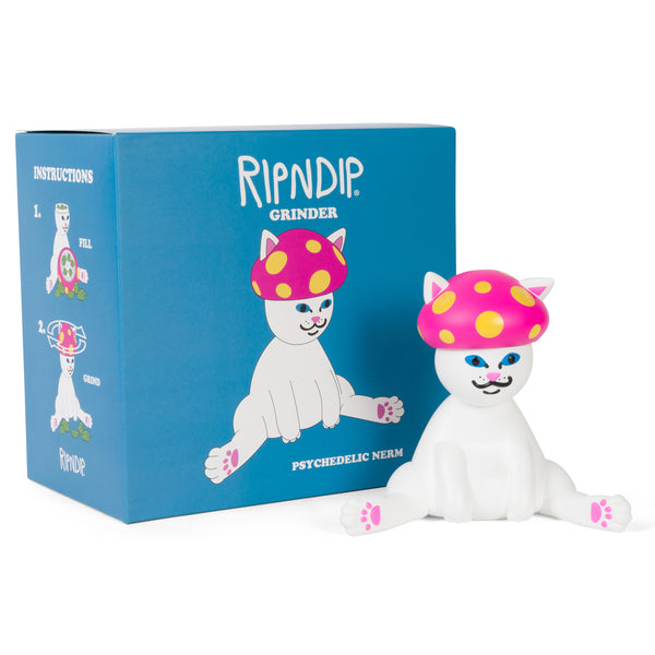 ripndip Psychedelic Nerm Grinder (White)