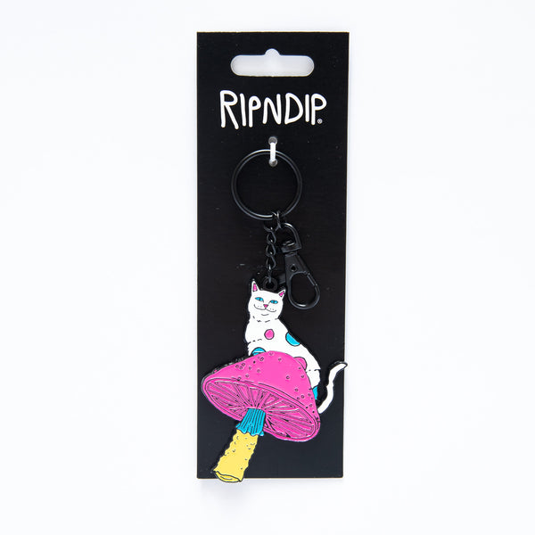 Ripndip Psychedelic Nerm Metal Keychain