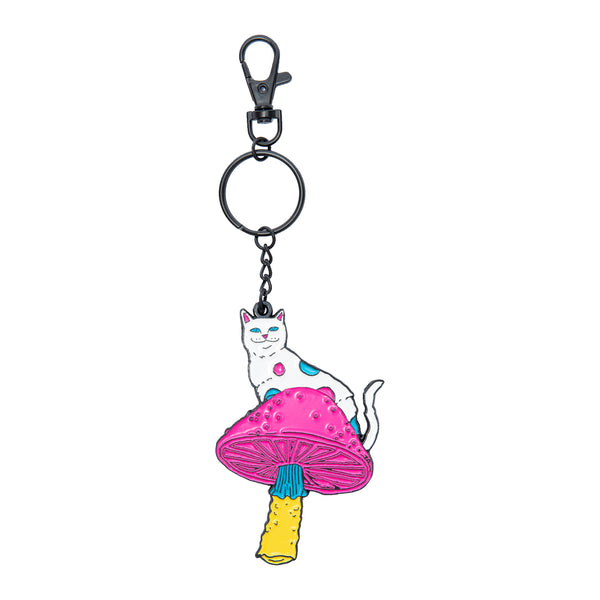 ripndip Psychedelic Nerm Metal Keychain