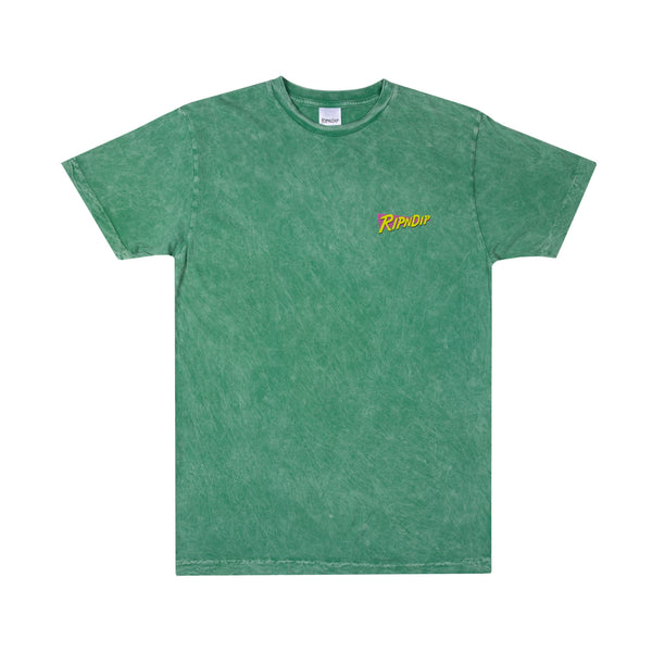 Ripndip Purple Haze Tee (Green Vintage Wash)