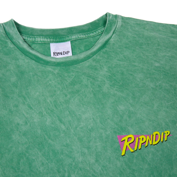 Ripndip Purple Haze Tee (Green Vintage Wash)