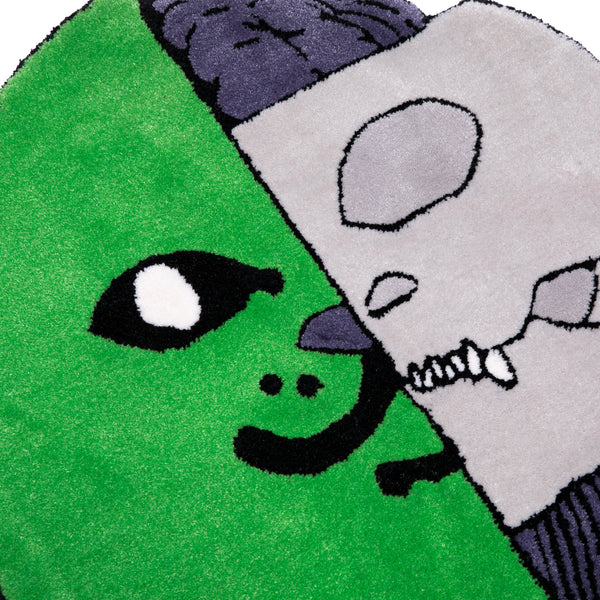 Ripndip R Nerm Æ-09 Anatomy Rug (Green/Purple)- 6ft