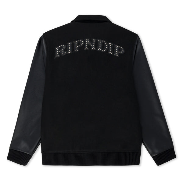 Ripndip Rari Varsity Jacket (Black)