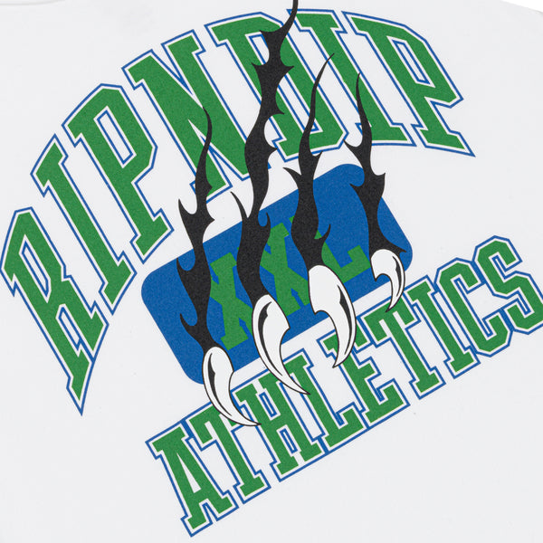 Ripndip Ripndip Athletics Cropped Baby Tee (White)