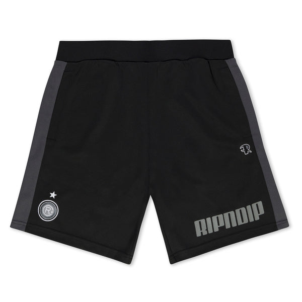 Ripndip RIPNDIP FC Soccer Shorts (Black / Charcoal)