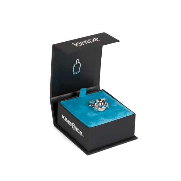 Ripndip Ripndip X King Ice Nermal Ring (Silver)