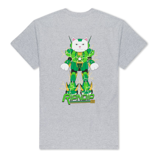 ripndip Ripndip x Naggiven Nermbot Tee (Ash Heather)